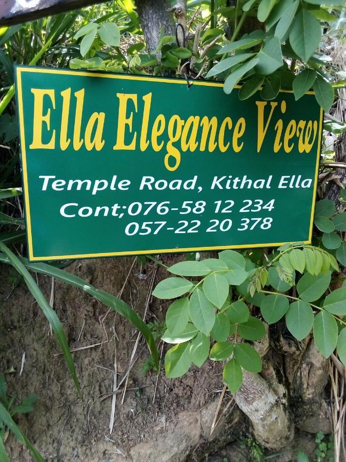 Ella Elegance View Bed & Breakfast ภายนอก รูปภาพ
